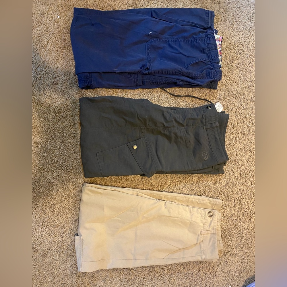 Three pairs Cargo pants